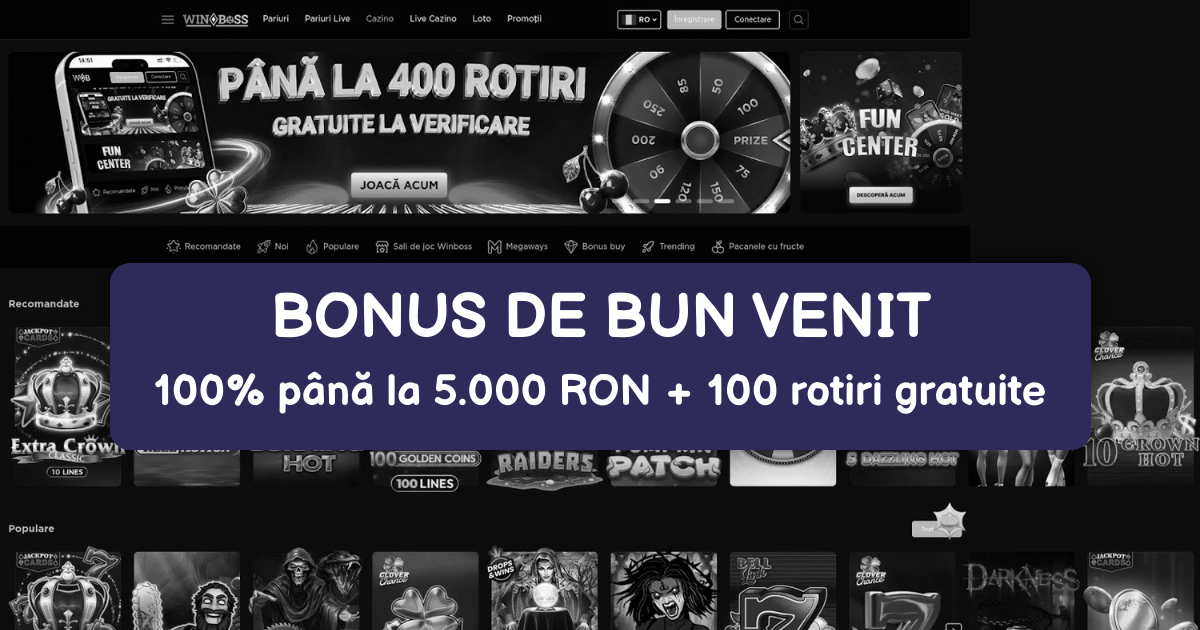 WinBoss Casino - Top Online Slots & Bonuses